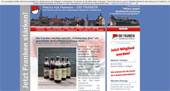 Desktop Screenshot of die-franken.eu